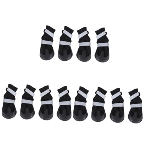 FOMIYES 12 Schuhe für Hundestiefel Welpenstiefel für kleine mit Katzenpfoten hundeschuhe hundepfote Dog Shoes Haustier Hündchen Laufschuhe Regenstiefel FOMIYES 12 Schuhe für Hundestiefel Welpenstiefel für kleine mit Katzenpfoten hundeschuhe hundepfote Dog Shoes Haustier Hündchen Laufschuhe Regenstiefel von FOMIYES