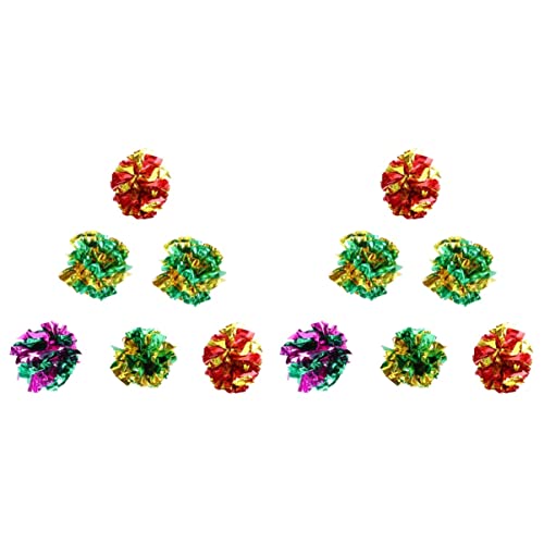 FOMIYES 12 STK kleines Katzenspielzeug Katzenbälle Knisterbälle für Katzen Spielzeuge Katzenspielzeugbälle Katzenspielzeug für Haustiere Sport Rasselkugel Papierball Spielzeugball Film FOMIYES 12 STK kleines Katzenspielzeug Katzenbälle Knisterbälle für Katzen Spielzeuge Katzenspielzeugbälle Katzenspielzeug für Haustiere Sport Rasselkugel Papierball Spielzeugball Film von FOMIYES