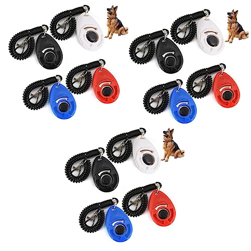 FOMIYES 12 STK Hamsterkleidung Klicker Für Hundetraining Clicker Für Welpentraining Hundeklicker Aquarienbodengitter Auto-Aquarium-Dekorationen Rindenstopper Haustier von FOMIYES