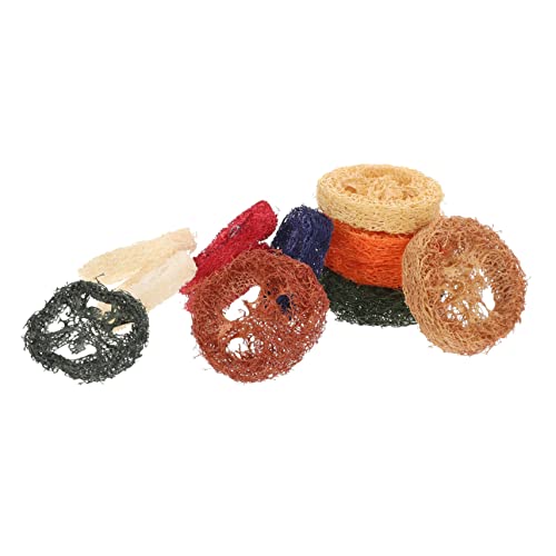 FOMIYES Luffa Für Kaninchen 12 Stück Luffa-kauspielzeug Sicherer Spaß Pflege Für Tiere Zufällige Farbe FOMIYES Luffa Für Kaninchen 12 Stück Luffa-kauspielzeug Sicherer Spaß Pflege Für Tiere Zufällige Farbe von FOMIYES