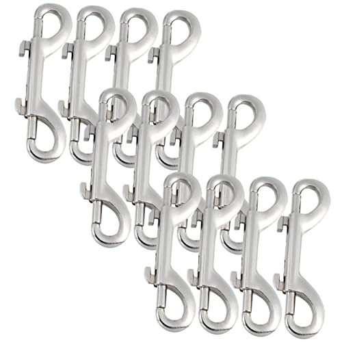 FOMIYES 12St Doppelschnalle Kettenclips auslösen Haarspangen aus Metall Haken Rucksack selbstgemachte Verschlüsse Kettenverschlüsse Knopf Bolzen Lieferungen Zubehör Gürtel Zinklegierung FOMIYES 12St Doppelschnalle Kettenclips auslösen Haarspangen aus Metall Haken Rucksack selbstgemachte Verschlüsse Kettenverschlüsse Knopf Bolzen Lieferungen Zubehör Gürtel Zinklegierung von FOMIYES