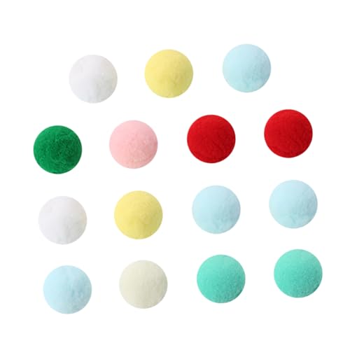 FOMIYES 15St Flauschige Katze Puffbällchen Katze pom Katzenbälle aus Schaumstoff Spielzeug Haustierzubehör Katze Plüschball Weihnachten Plüschkugel Flauschiger Ball FOMIYES 15St Flauschige Katze Puffbällchen Katze pom Katzenbälle aus Schaumstoff Spielzeug Haustierzubehör Katze Plüschball Weihnachten Plüschkugel Flauschiger Ball von FOMIYES