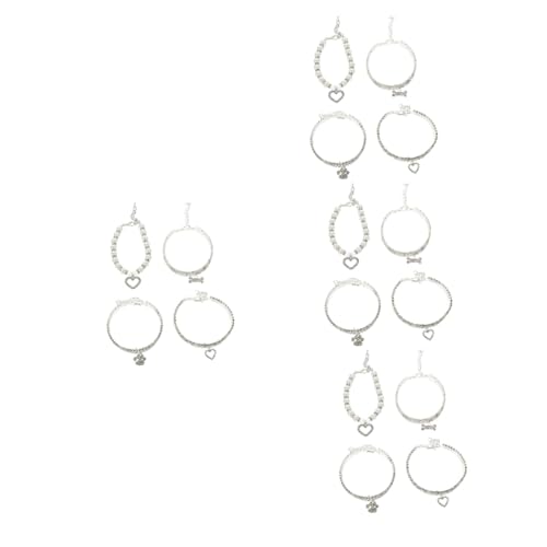 FOMIYES 4sets Stilvolle Haustier Kragen Halskette Zubehör Zarte Kätzchen Kragen 4 Stücke * 4 FOMIYES 4sets Stilvolle Haustier Kragen Halskette Zubehör Zarte Kätzchen Kragen 4 Stücke * 4 von FOMIYES