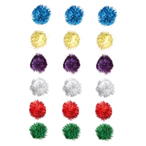 FOMIYES Lametta-bälle Katzenspielzeug 5 cm Mini-pom-bälle Hüpfbälle für Katzen Zum Spielen Im Innenbereich FOMIYES Lametta-bälle Katzenspielzeug 5 cm Mini-pom-bälle Hüpfbälle für Katzen Zum Spielen Im Innenbereich von FOMIYES