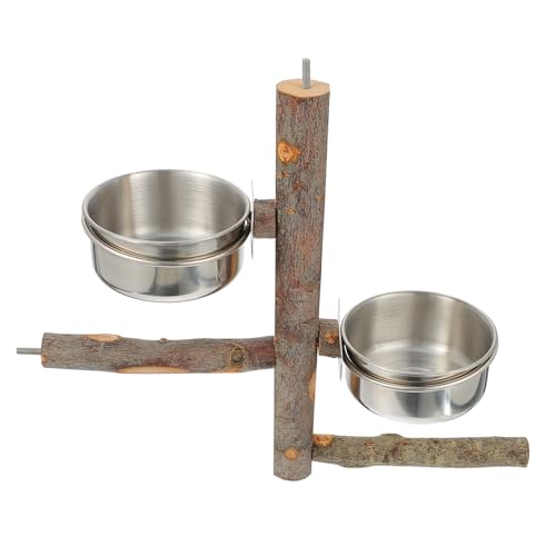 FOMIYES 1Stk Futternapf Futterschalen für Vogelständer Edelstahlschüssel Vogel Tier Barsch Sittich Spielzeuge Vögel Zubehör Schüssel Barsch Papagei Gestreifter Barsch Vogelregal hölzern FOMIYES 1Stk Futternapf Futterschalen für Vogelständer Edelstahlschüssel Vogel Tier Barsch Sittich Spielzeuge Vögel Zubehör Schüssel Barsch Papagei Gestreifter Barsch Vogelregal hölzern von FOMIYES