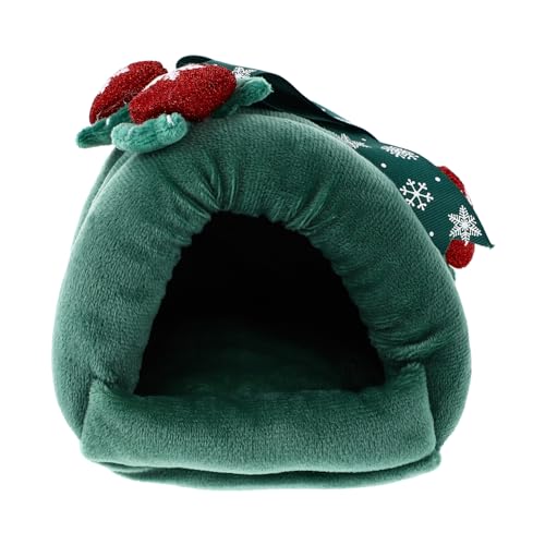 FOMIYES Hamster Liefert Haustier Käfig Zubehör 15x11x12cm M Warmes Nest Meerschweinchen Bett Zufälligen Stil von FOMIYES