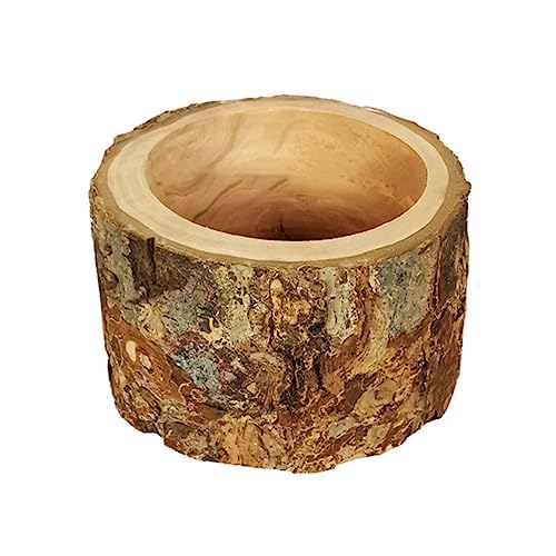FOMIYES Futternapf Für Hamster Futternapf Aus Holz Sicheres Material Komfortables Design Zufällige Farbe Langlebig von FOMIYES