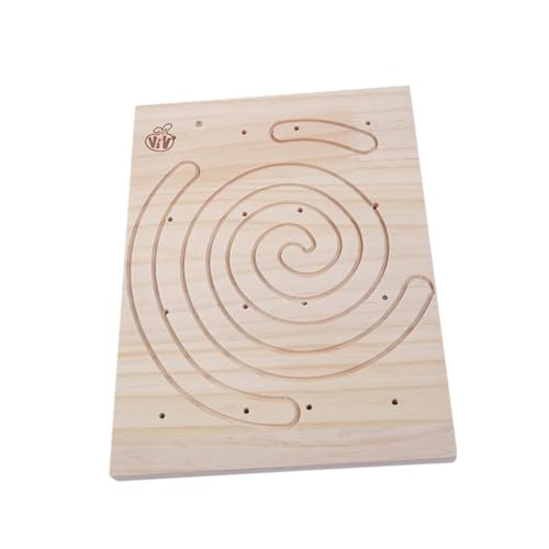 FOMIYES Hamster-kratzbrett - Holz-schleifplatte Krallenkratzbrett Haustierspielzeug Für Kleintiere FOMIYES Hamster-kratzbrett - Holz-schleifplatte Krallenkratzbrett Haustierspielzeug Für Kleintiere von FOMIYES