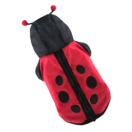 FOMIYES 1pc Haustier Kostüm Festival Party Hund Katze Cosplay Kleidung Heimtierbedarf Marienkäfer Hundemantel Für Geburtstag Spaß Haustier Tragen FOMIYES 1pc Haustier Kostüm Festival Party Hund Katze Cosplay Kleidung Heimtierbedarf Marienkäfer Hundemantel Für Geburtstag Spaß Haustier Tragen von FOMIYES