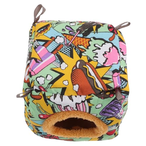 FOMIYES Leichtes Haustierbett Hamsternest Warmes und Bequemes Modedesign Als Einstreu für Haustiere FOMIYES Leichtes Haustierbett Hamsternest Warmes und Bequemes Modedesign Als Einstreu für Haustiere von FOMIYES