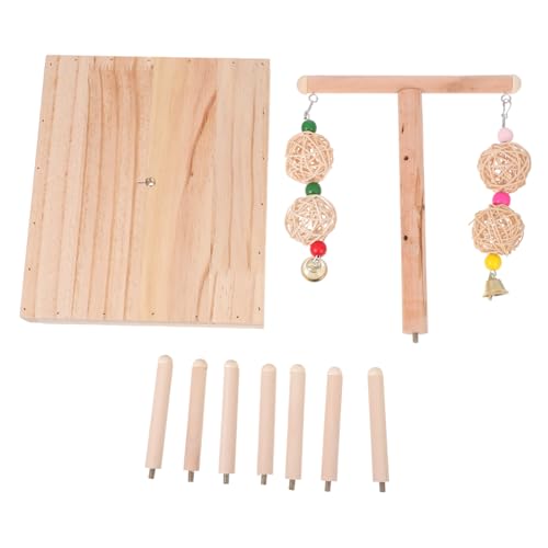 FOMIYES Vogel-sittich-Spielzeug Natürliche Vogelständer Aus Holz Papageienkäfig-zubehör Haustier-vogelbedarf Vogel-aktivitätsständer FOMIYES Vogel-sittich-Spielzeug Natürliche Vogelständer Aus Holz Papageienkäfig-zubehör Haustier-vogelbedarf Vogel-aktivitätsständer von FOMIYES