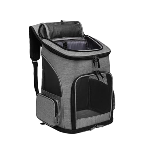FOMIYES Tragetasche für Kleintiere Reisetasche für Haustiere Kompakt Faltbar Bequem für Hunde und Katzen Grau FOMIYES Tragetasche für Kleintiere Reisetasche für Haustiere Kompakt Faltbar Bequem für Hunde und Katzen Grau von FOMIYES