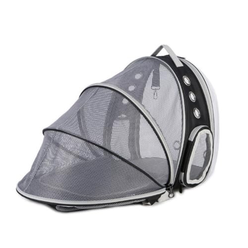 FOMIYES Leichte Erweiterbare Katzen-Rucksack-haustiertragetasche Reisende Natur-netztasche von FOMIYES