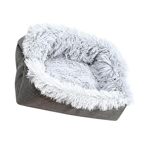 FOMIYES Plüsch Katzen Nest Faltbare Kuschelbett Matte Für Haustiere Weiche Und Warme Katzenhöhle Für Drinnen Und Unterwegs Leicht Zu Reinigen Und Bequem Für Kätzchen Und Kleine Hunde FOMIYES Plüsch Katzen Nest Faltbare Kuschelbett Matte Für Haustiere Weiche Und Warme Katzenhöhle Für Drinnen Und Unterwegs Leicht Zu Reinigen Und Bequem Für Kätzchen Und Kleine Hunde von FOMIYES