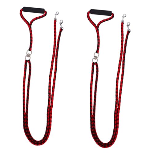 FOMIYES 2 STK Haustierleine Hundeleine ohne Zug Hund Schnur Leine geflochtene Hundeleine Welpenband Bungee-Hundeleine Trainingsleine für Hunde Haustier-Handleine handgefertigt Kettenblatt FOMIYES 2 STK Haustierleine Hundeleine ohne Zug Hund Schnur Leine geflochtene Hundeleine Welpenband Bungee-Hundeleine Trainingsleine für Hunde Haustier-Handleine handgefertigt Kettenblatt von FOMIYES