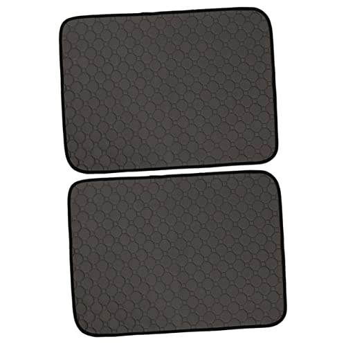 FOMIYES 2 STK Matte Trainingspads Wiederverwendbare Pee Pads für Hunde XL Teppich Hündchen-PIPI-Pads für drinnen Pet Pee Pads Hunde-PIPI-Pads waschbar Hund PIPI Pad Hundeunterlage Urin-Pad von FOMIYES