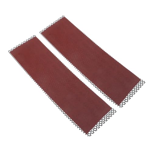 FOMIYES Laufrad Trimmerstreifen Für Hamster Übungsrad Nagelstreifenmatte 2 Sets Ruhige Haustiermatte von FOMIYES