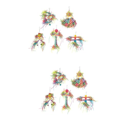 FOMIYES 2 Sets Vogelspielzeug Für Vögel Vogelkauspielzeug Aus Holz Papageienschaukel Interaktives Spielzeug Papageien-beißspielzeug Vogelkäfig-hängespielzeug FOMIYES 2 Sets Vogelspielzeug Für Vögel Vogelkauspielzeug Aus Holz Papageienschaukel Interaktives Spielzeug Papageien-beißspielzeug Vogelkäfig-hängespielzeug von FOMIYES