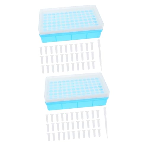 FOMIYES 2 Sets Einfache Nutzung Garnelen Eier Inkubator Tragbare Artemia Schlüpfen Lagerung Box Züchter Box von FOMIYES