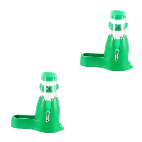 FOMIYES 2sätze Hamster Trinkflasche Mit Halterung Wasserspender Für Kleintiere Abnehmbar Und Leicht Zu Reinigen Für Hamster Und Meerschweinchen Platzsparendes Design Und von FOMIYES