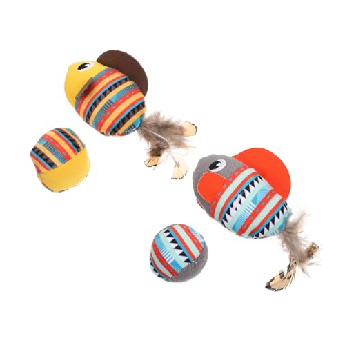 FOMIYES Haustier Kauen Set Kätzchen Spielzeug Interaktive Katze Spielzeug Bal Molar Zahnen Fisch Für Haustier FOMIYES Haustier Kauen Set Kätzchen Spielzeug Interaktive Katze Spielzeug Bal Molar Zahnen Fisch Für Haustier von FOMIYES