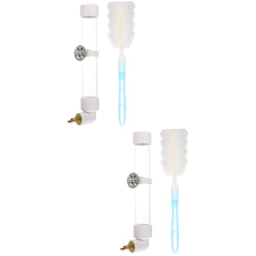 FOMIYES 2 Sets Vogel Trinken Zubehör Wasser Feeder für Käfig Papagei Feeder Grate von FOMIYES