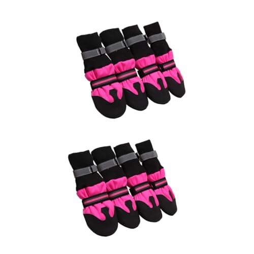FOMIYES 2 Sets Warme Und Robuste Hundestiefel Ohne Sohlen Modischer Stil Für Outdoor-Abenteuer Größe XXL FOMIYES 2 Sets Warme Und Robuste Hundestiefel Ohne Sohlen Modischer Stil Für Outdoor-Abenteuer Größe XXL von FOMIYES