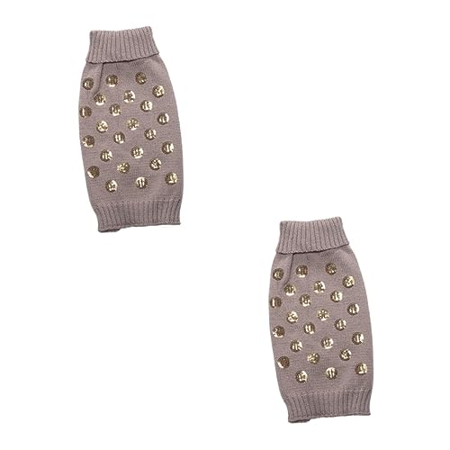 FOMIYES 2 Stücke Warme Hund Pullover Haustier Kleidung Für Hunde Welpen Herbst Haustier Hund Tuch Größe XXL Grau FOMIYES 2 Stücke Warme Hund Pullover Haustier Kleidung Für Hunde Welpen Herbst Haustier Hund Tuch Größe XXL Grau von FOMIYES