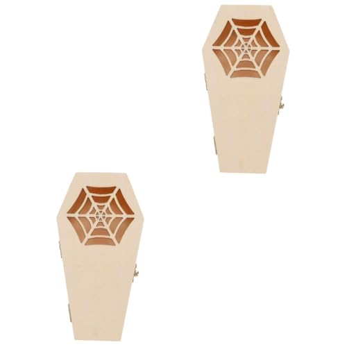 FOMIYES 2 Stück Halloween Coffin Form Holzbox Süßigkeiten und Schmuckaufbewahrung Stabile Geschenkverpackung Kreative Gruselige Deko für Party Langlebig und Vielseitig Einsetzbar FOMIYES 2 Stück Halloween Coffin Form Holzbox Süßigkeiten und Schmuckaufbewahrung Stabile Geschenkverpackung Kreative Gruselige Deko für Party Langlebig und Vielseitig Einsetzbar von FOMIYES