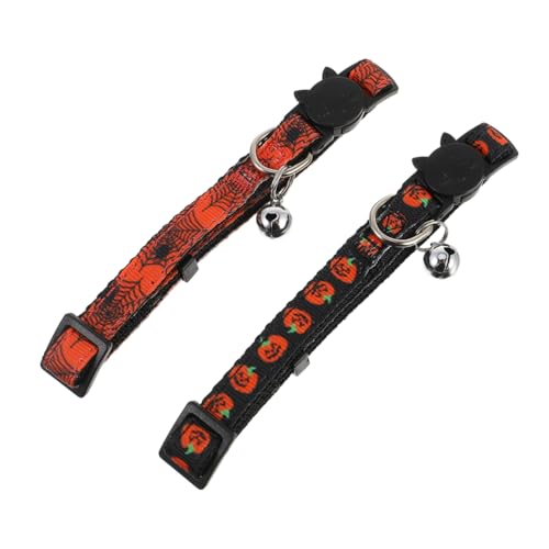 FOMIYES Lustige Haustier-Halskette Halloween- Für Und Hunde Haustier-Halskette Leuchtendes Kürbis-Thema Haustierpflege FOMIYES Lustige Haustier-Halskette Halloween- Für Und Hunde Haustier-Halskette Leuchtendes Kürbis-Thema Haustierpflege von FOMIYES