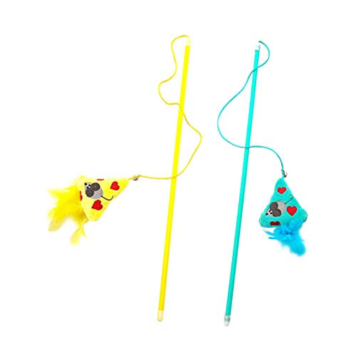 FOMIYES Stärkung Der Katze Spielstange Kätzchen Katzenspielzeug Katze Interaktives Spielzeug Katze Teaser Stick Für Haustier FOMIYES Stärkung Der Katze Spielstange Kätzchen Katzenspielzeug Katze Interaktives Spielzeug Katze Teaser Stick Für Haustier von FOMIYES