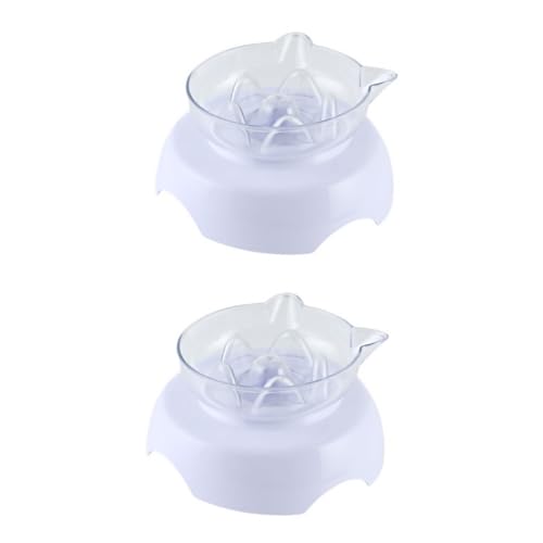 FOMIYES 2 Stücke Pet Schüssel Katze Geformt Gekippt Lebensmittel Schüssel Hals Abs Pc Material 15 ° Katze Liefert FOMIYES 2 Stücke Pet Schüssel Katze Geformt Gekippt Lebensmittel Schüssel Hals Abs Pc Material 15 ° Katze Liefert von FOMIYES