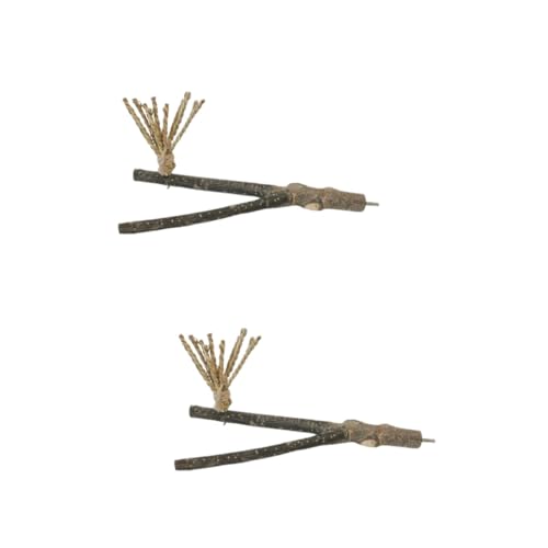FOMIYES 2 Stücke String Papagei Spielzeug Vogel Barsch Stehen Pol Beißen String Sittich Käfig Ornament Holz Barsch Vogel Stehen Für Haustier FOMIYES 2 Stücke String Papagei Spielzeug Vogel Barsch Stehen Pol Beißen String Sittich Käfig Ornament Holz Barsch Vogel Stehen Für Haustier von FOMIYES