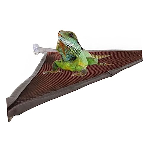 FOMIYES 2 Stück Reptilienbettkissen Hängemattenspielzeug Für Haustiere Kuschelbett Aus Netzgewebe Für Meerschweinchen Leicht Zusammenklappbar Zur Aufbewahrung von FOMIYES