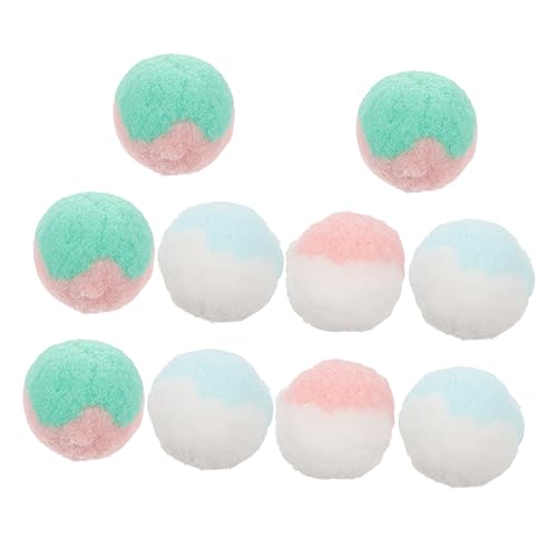 FOMIYES 20 STK Katze Plüschtierball -plüsch Plüsch-katzenspielzeug Katze Behandeln Ball Weiche Katzenspielzeugbälle Spielzeug Für Kätzchen Pompon-Ball-Spielzeug Drinnen Katzenball FOMIYES 20 STK Katze Plüschtierball -plüsch Plüsch-katzenspielzeug Katze Behandeln Ball Weiche Katzenspielzeugbälle Spielzeug Für Kätzchen Pompon-Ball-Spielzeug Drinnen Katzenball von FOMIYES