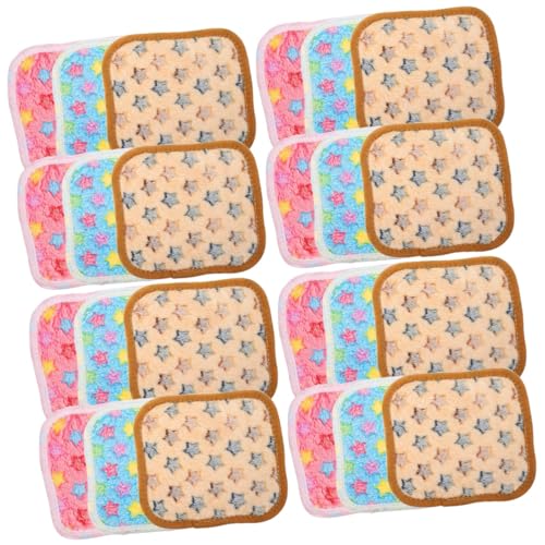 FOMIYES 24 STK Hamsternestdecke warme Hamstermatte Rennmaus Hamsterversorgung Kompakte Hamsterkäfigeinlage Haustier Meerschweinchen Lieferungen Hamster Pad Beschichtung Korallenvlies FOMIYES 24 STK Hamsternestdecke warme Hamstermatte Rennmaus Hamsterversorgung Kompakte Hamsterkäfigeinlage Haustier Meerschweinchen Lieferungen Hamster Pad Beschichtung Korallenvlies von FOMIYES