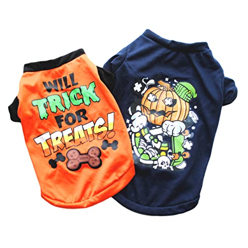FOMIYES Kleidung Hund Kostüme Katze Halloween Haustier T-Shirt Hund Kleidung Welpen Kostüm Stilvolle FOMIYES Kleidung Hund Kostüme Katze Halloween Haustier T-Shirt Hund Kleidung Welpen Kostüm Stilvolle von FOMIYES