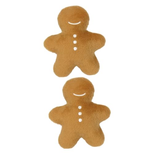 FOMIYES 2St Haustier Hund Puppe Spielzeuge Lebkuchenmann Plüschtier zum Kauen für Hunde Weihnachten Haustier Plüschtier Weihnachtshund Plüschtier Hündchen Spielzeughund Hundezähne FOMIYES 2St Haustier Hund Puppe Spielzeuge Lebkuchenmann Plüschtier zum Kauen für Hunde Weihnachten Haustier Plüschtier Weihnachtshund Plüschtier Hündchen Spielzeughund Hundezähne von FOMIYES