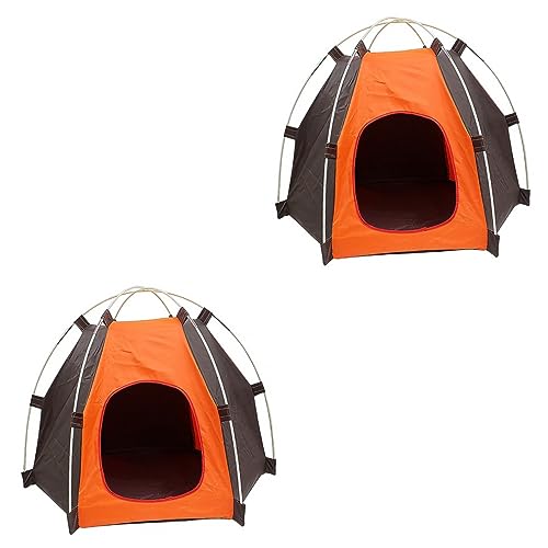 FOMIYES 2St Haustierzelt im Freien Sonnenschutzzelt atmungsaktives Haustierbett waschbares hundebett Zelte atmungsaktive Tierunterkunft Hundezelt tragbar Zeltbett Haustierkäfig Zwinger FOMIYES 2St Haustierzelt im Freien Sonnenschutzzelt atmungsaktives Haustierbett waschbares hundebett Zelte atmungsaktive Tierunterkunft Hundezelt tragbar Zeltbett Haustierkäfig Zwinger von FOMIYES