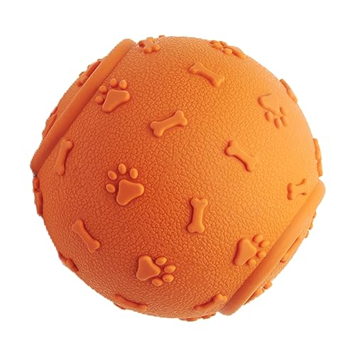 FOMIYES 2st Kauspielzeug Für Hunde Quietschendes Welpenspielzeug Hundezahnbürstenstab Reinigung Hundezahnbürste Spielzeug Spielzeuge Unverwüstliches Hundespielzeug Gummi Ball Sauber von FOMIYES