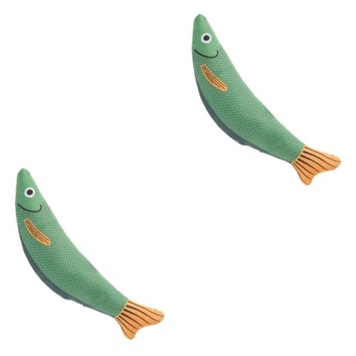 FOMIYES 2St Kauspielzeug für Katzen Spielzeug zum Necken von Katzen Katze Fisch Spielzeug Spielzeuge Plüschtier Ausgestopftes Fischspielzeug für Katzen Plüsch-Katzenspielzeug Minze Wels FOMIYES 2St Kauspielzeug für Katzen Spielzeug zum Necken von Katzen Katze Fisch Spielzeug Spielzeuge Plüschtier Ausgestopftes Fischspielzeug für Katzen Plüsch-Katzenspielzeug Minze Wels von FOMIYES