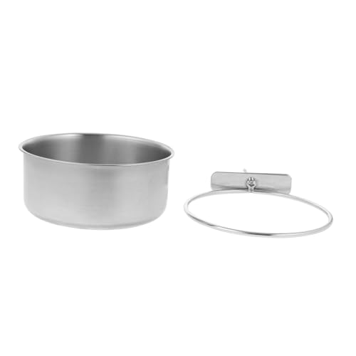 FOMIYES 2 Stücke Edelstahl Futter- Und Wassernapf Haustiernapf Vogelfutter- Und Wassernapf Papageienfutternapf Coop Cup Einfach Zu Bedienen FOMIYES 2 Stücke Edelstahl Futter- Und Wassernapf Haustiernapf Vogelfutter- Und Wassernapf Papageienfutternapf Coop Cup Einfach Zu Bedienen von FOMIYES