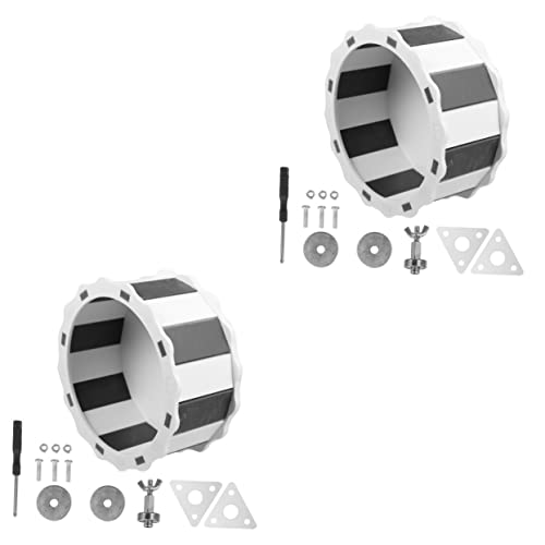 FOMIYES 2 Stücke Pet Rad Hamster Übung Spielzeug Attraktive Design Sicher Für Gerbil Hamster FOMIYES 2 Stücke Pet Rad Hamster Übung Spielzeug Attraktive Design Sicher Für Gerbil Hamster von FOMIYES