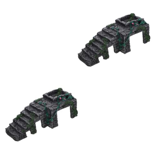 FOMIYES 2st Schildkröten-terrasse Schleichtiere Harz Kletterndes Haustier Schwimmende Plattform FOMIYES 2st Schildkröten-terrasse Schleichtiere Harz Kletterndes Haustier Schwimmende Plattform von FOMIYES
