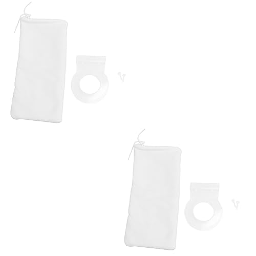 FOMIYES 2 Stücke Tasche Mesh Tasche mit Kordelzug Fischteich Filter Media Weiß für Den Einsatz FOMIYES 2 Stücke Tasche Mesh Tasche mit Kordelzug Fischteich Filter Media Weiß für Den Einsatz von FOMIYES
