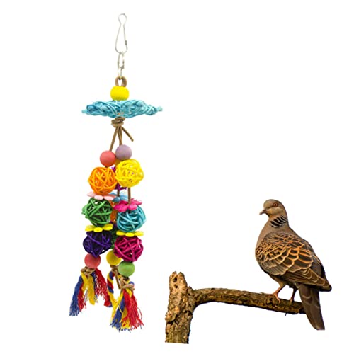 FOMIYES 2 Stück Rattan-vogelspielzeug Für Papageien Papageienschaukel Hängespielzeug Vogelbeißspielzeug Sicher Und Unterhaltsam Für Vögel FOMIYES 2 Stück Rattan-vogelspielzeug Für Papageien Papageienschaukel Hängespielzeug Vogelbeißspielzeug Sicher Und Unterhaltsam Für Vögel von FOMIYES