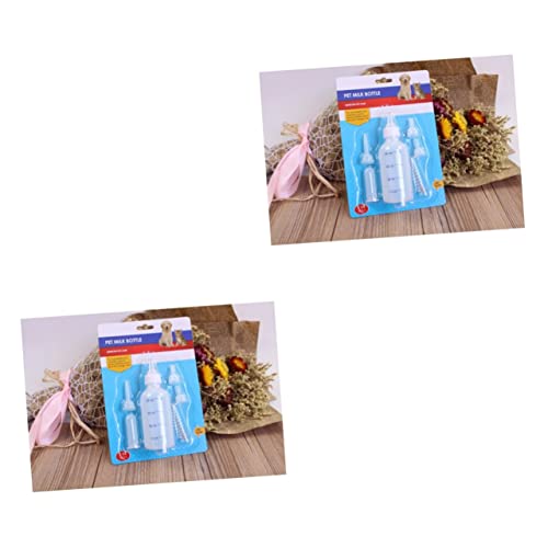 FOMIYES 2st Kit Für Die Flaschenfütterung Von Kätzchen Babyflaschen Babyflasche Aus Silikon Milchflasche Für Haustiere Katzensaugflasche Kätzchenflaschen Zum Stillen Flaschen Für Pflege FOMIYES 2st Kit Für Die Flaschenfütterung Von Kätzchen Babyflaschen Babyflasche Aus Silikon Milchflasche Für Haustiere Katzensaugflasche Kätzchenflaschen Zum Stillen Flaschen Für Pflege von FOMIYES