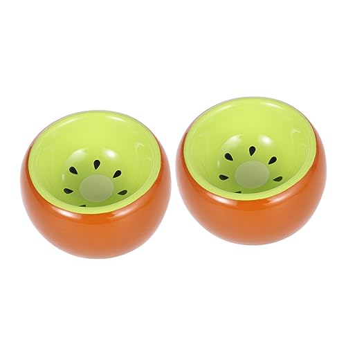 FOMIYES Keramiknapf Für Haustiere – 2er-Pack Hamster-futternapf Mit Kippfunktion Stabil Für Rennmäuse & FOMIYES Keramiknapf Für Haustiere – 2er-Pack Hamster-futternapf Mit Kippfunktion Stabil Für Rennmäuse & von FOMIYES