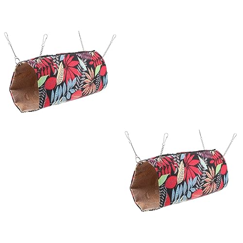 FOMIYES 2 Stücke Pet Tunnel Kühlung Nest Für Hamster Guinea Schweine Leichte Hängematte Design FOMIYES 2 Stücke Pet Tunnel Kühlung Nest Für Hamster Guinea Schweine Leichte Hängematte Design von FOMIYES