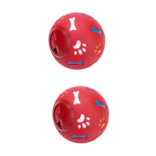 FOMIYES 2st Hundepuzzlespielzeug Für Große Hunde Interaktives Hundespielzeug Für Kleine Hunde Leckerli-Ball Für Hunde Leckerli-spenderball Leckerli-Ball Für Welpen Essen Knochen Haustier von FOMIYES